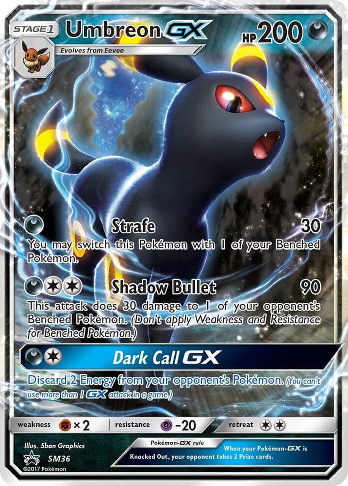 Umbreon GX SM36 Stage 1