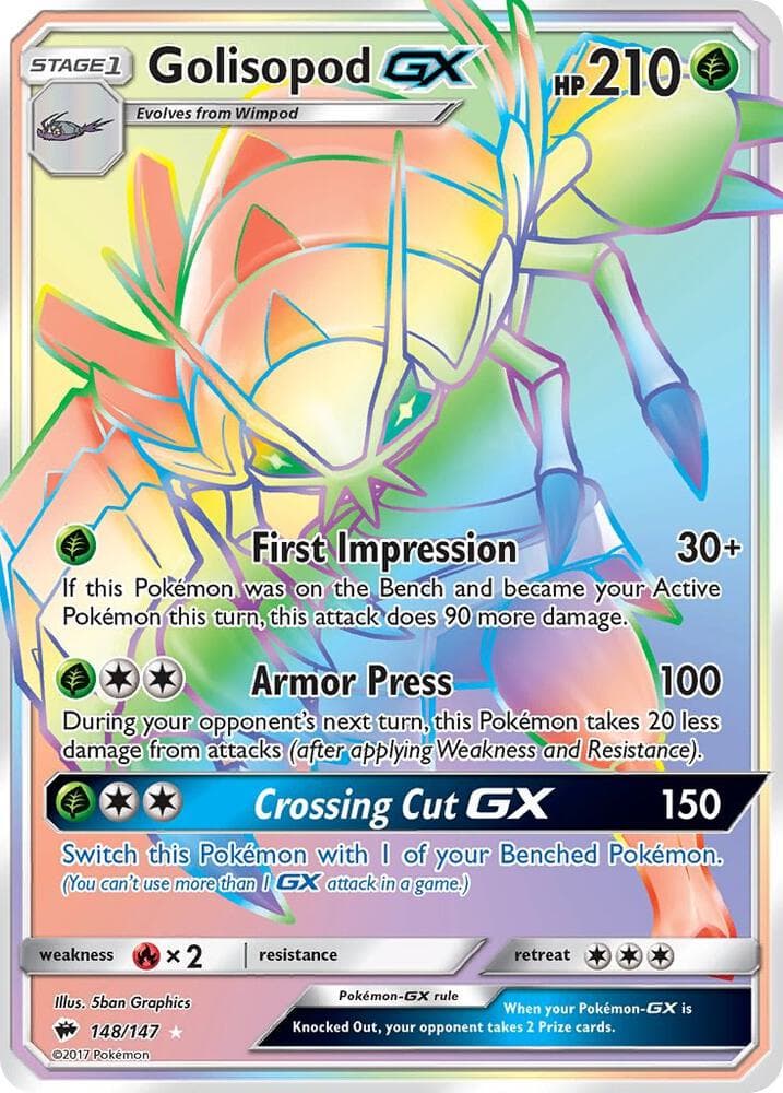 Golisopod GX Secret Stage 1