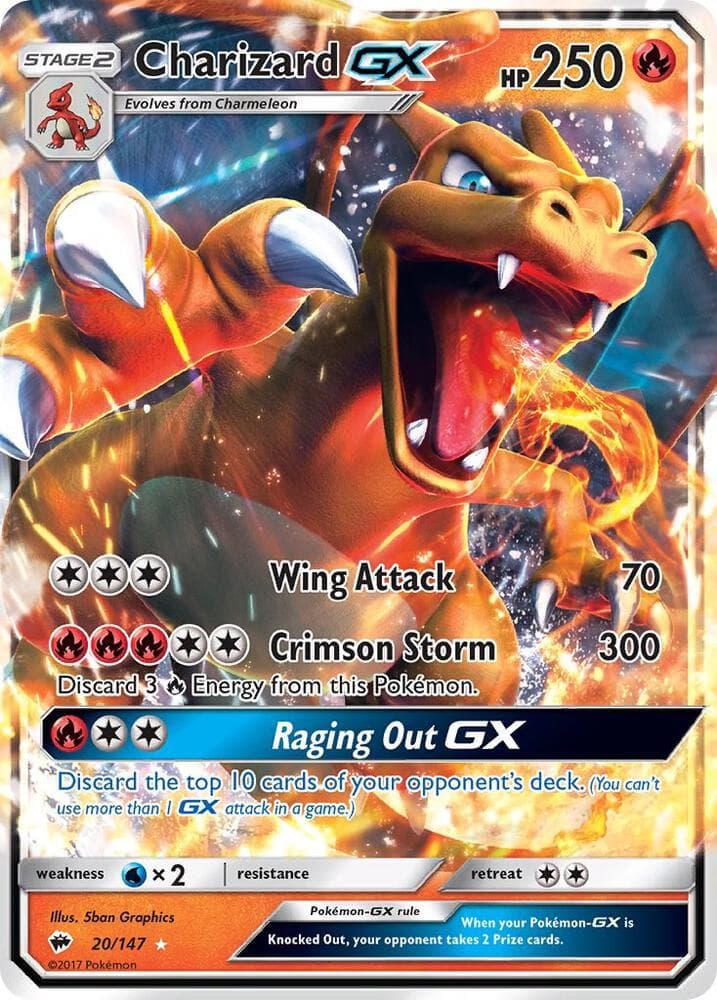 Charizard GX Stage 2