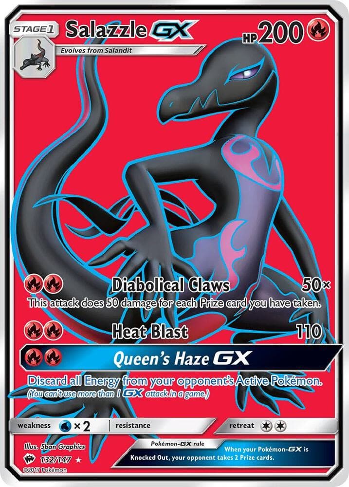 Salazzle GX Full Art Stage 1