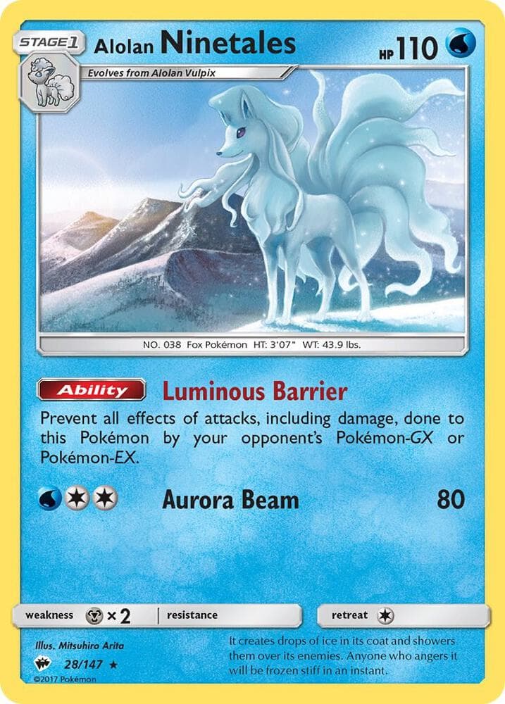 Alolan Ninetales Stage 1