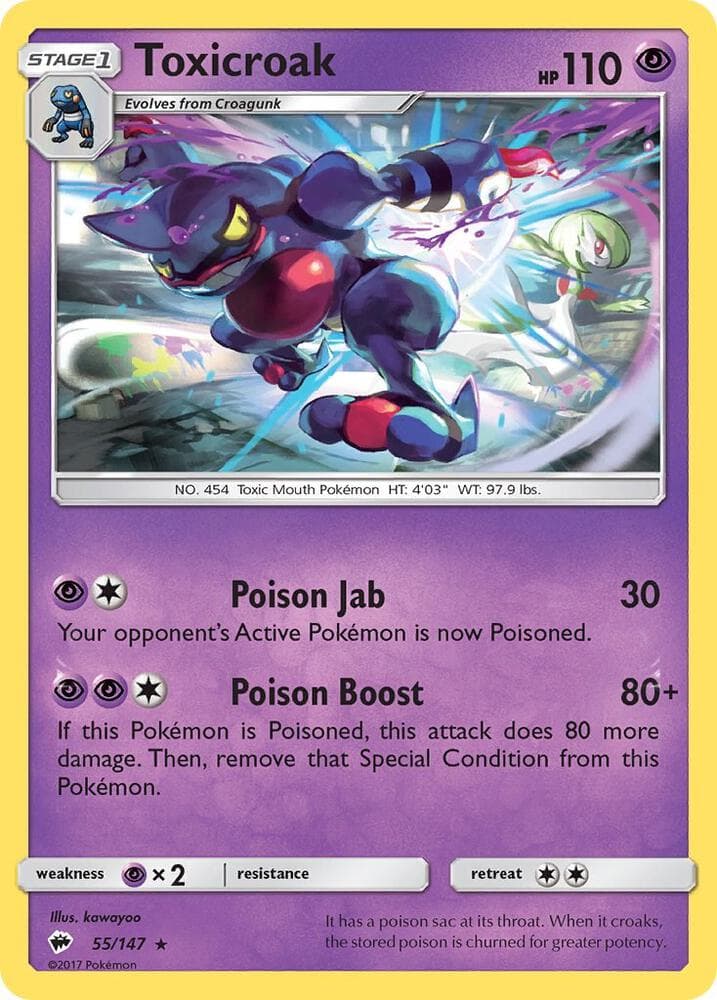 Toxicroak Stage 1