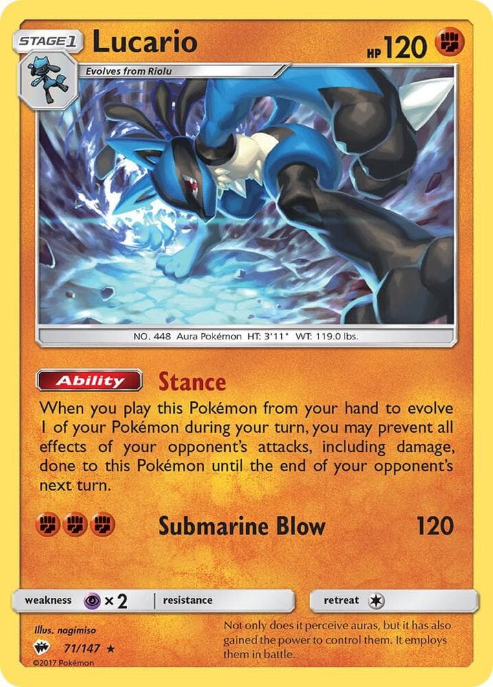 Lucario Stage 1