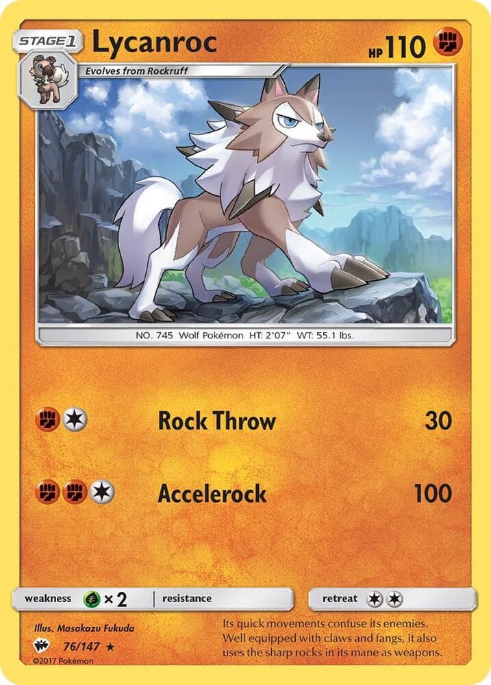 Lycanroc 76 Stage 1