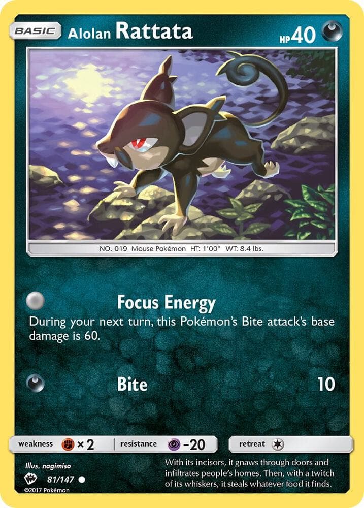 Alolan Rattata Basic