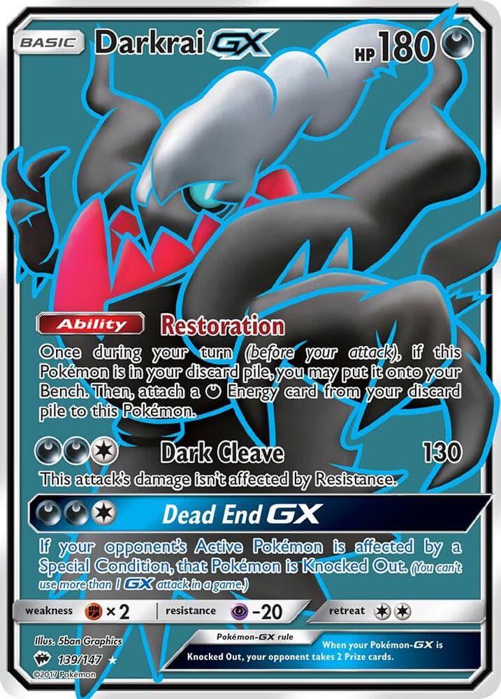 Darkrai GX Full Art Basic