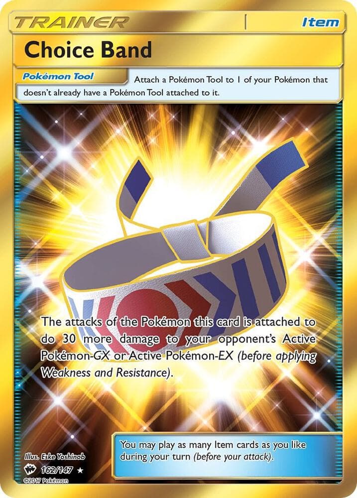 Choice Band Secret Pokémon Tool