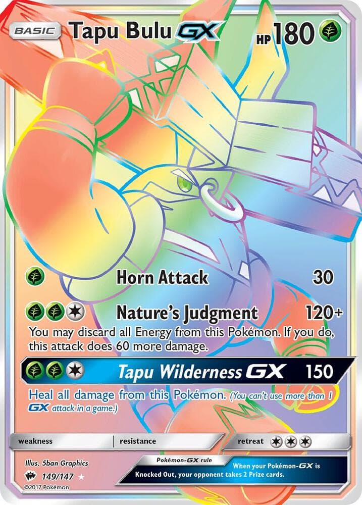 Tapu Bulu GX Secret Basic