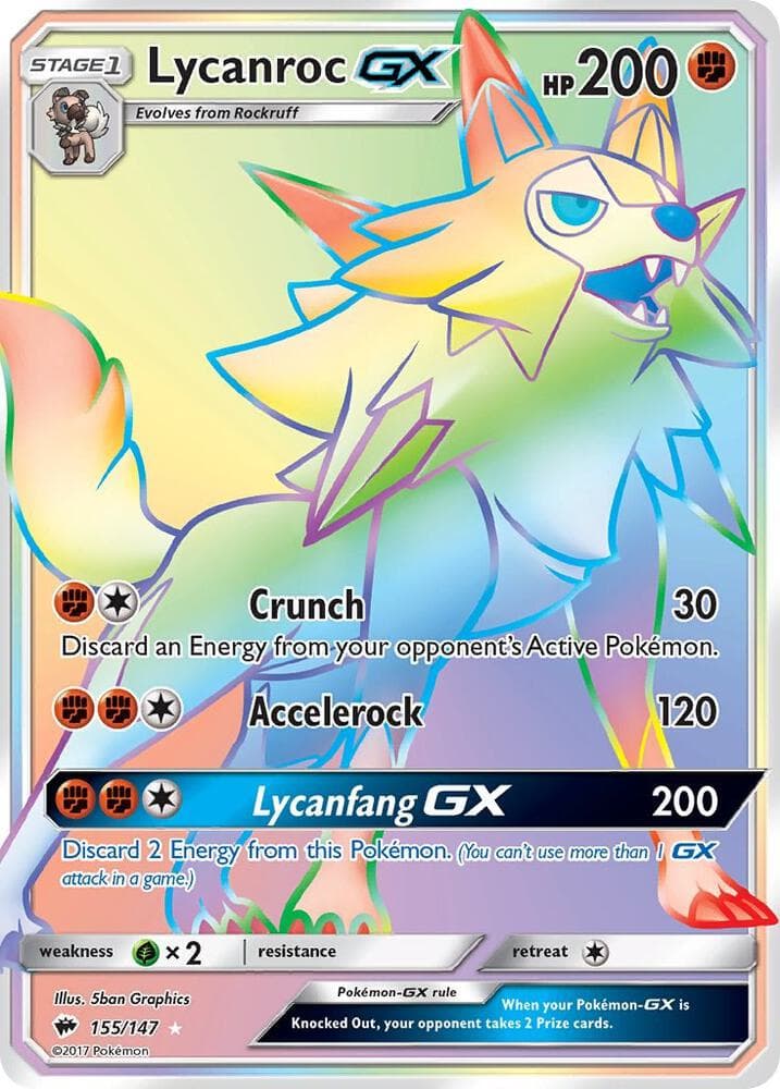 Lycanroc GX Secret Stage 1