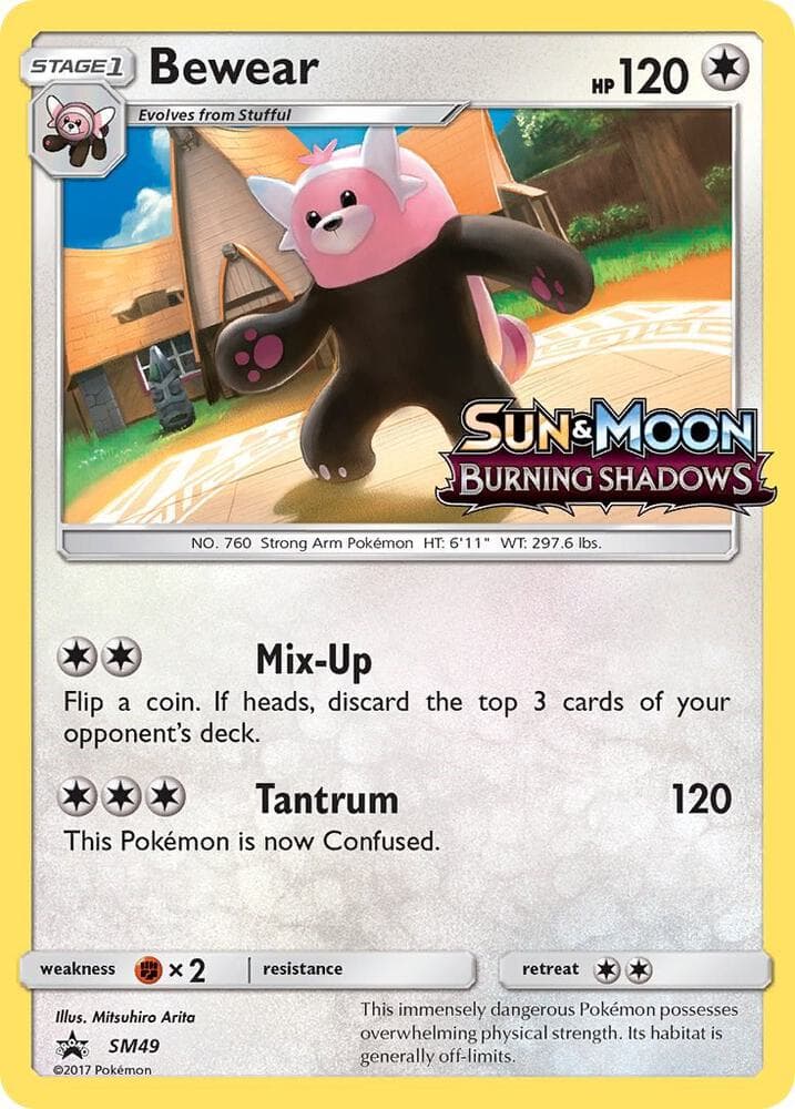 Bewear SM49 Prerelease Stage 1