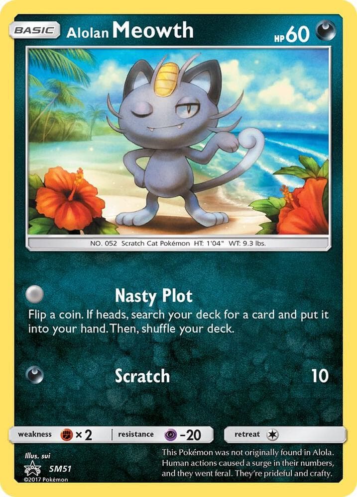 Alolan Meowth SM51 Basic