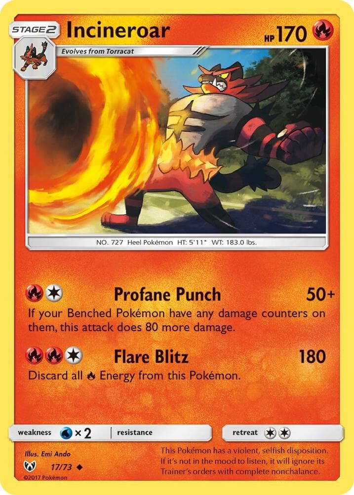 Incineroar Stage 2