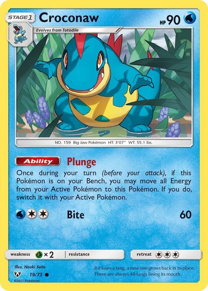 Croconaw Stage 1