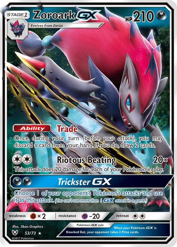 Zoroark GX Stage 1