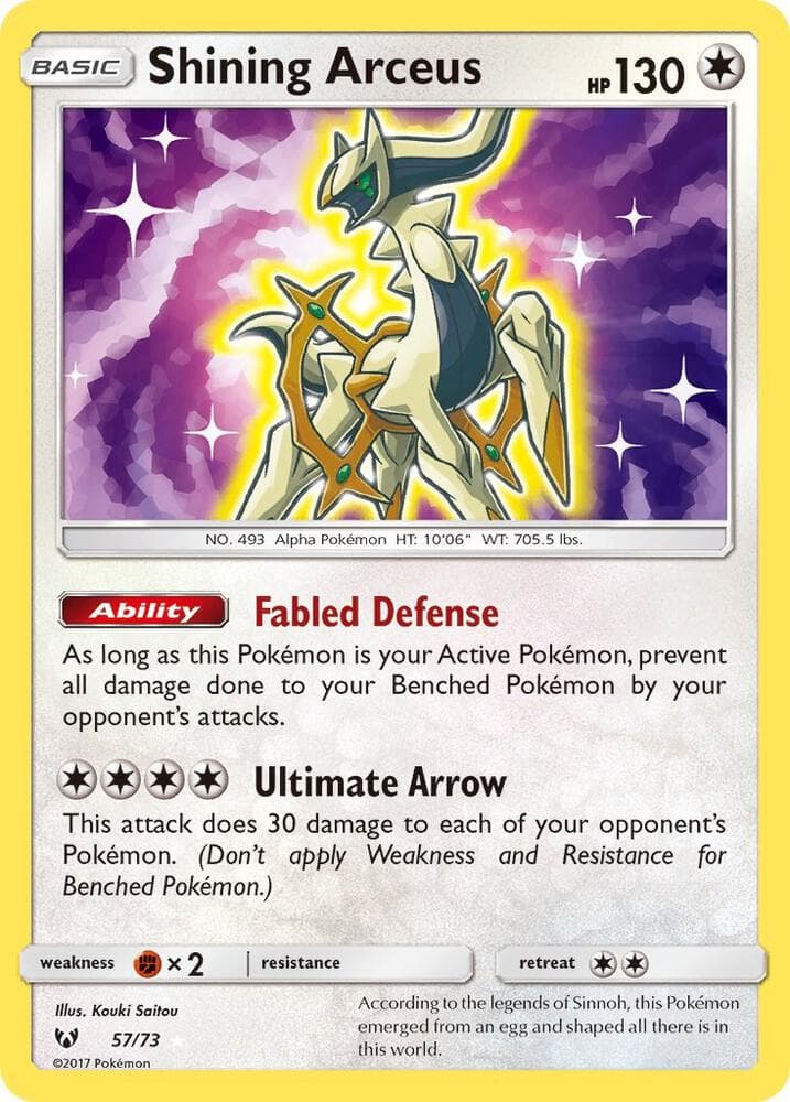 Shining Arceus Basic