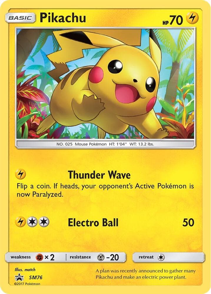 Pikachu SM76 Basic