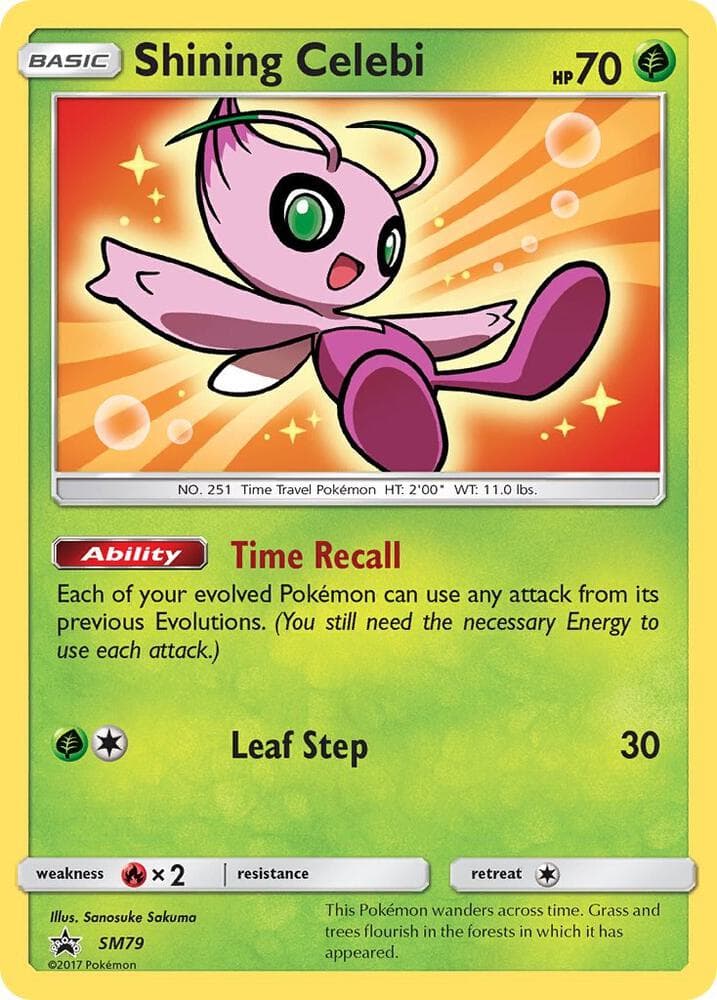 Shining Celebi SM79 Basic
