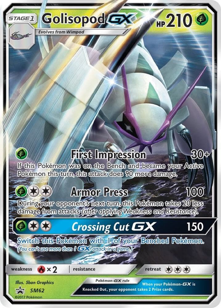 Golisopod GX SM62 Stage 1
