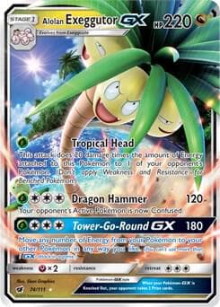 Alolan Exeggutor GX Stage 1