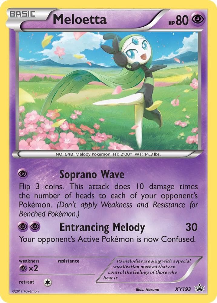 Meloetta XY193 Basic
