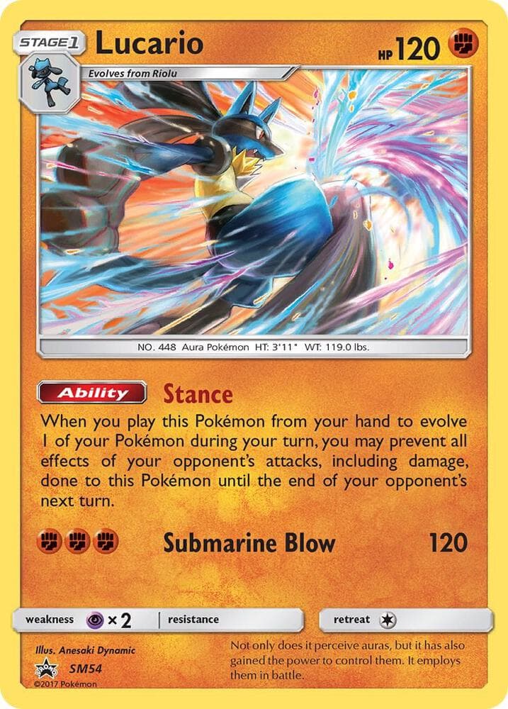 Lucario SM54 Stage 1