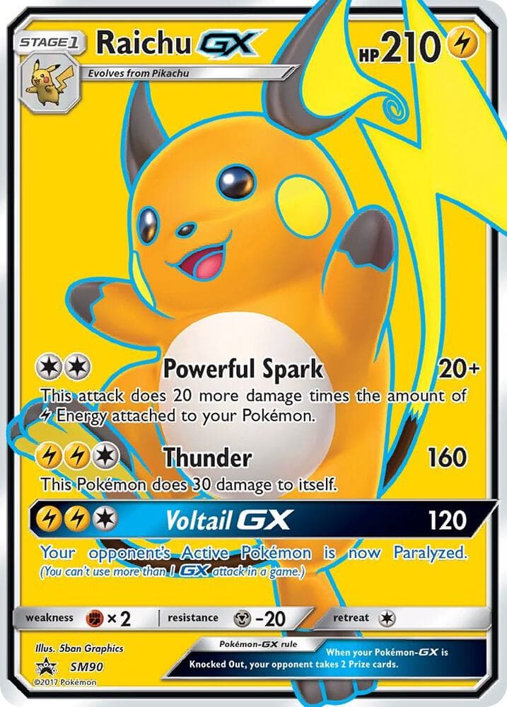Raichu GX SM90 Stage 1