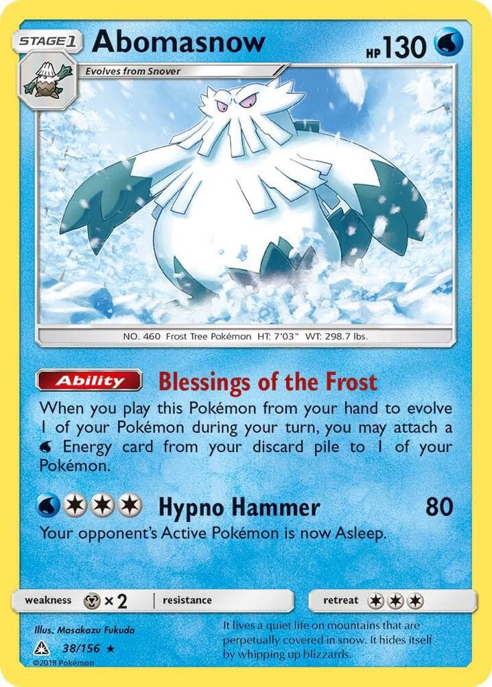 Abomasnow Stage 1
