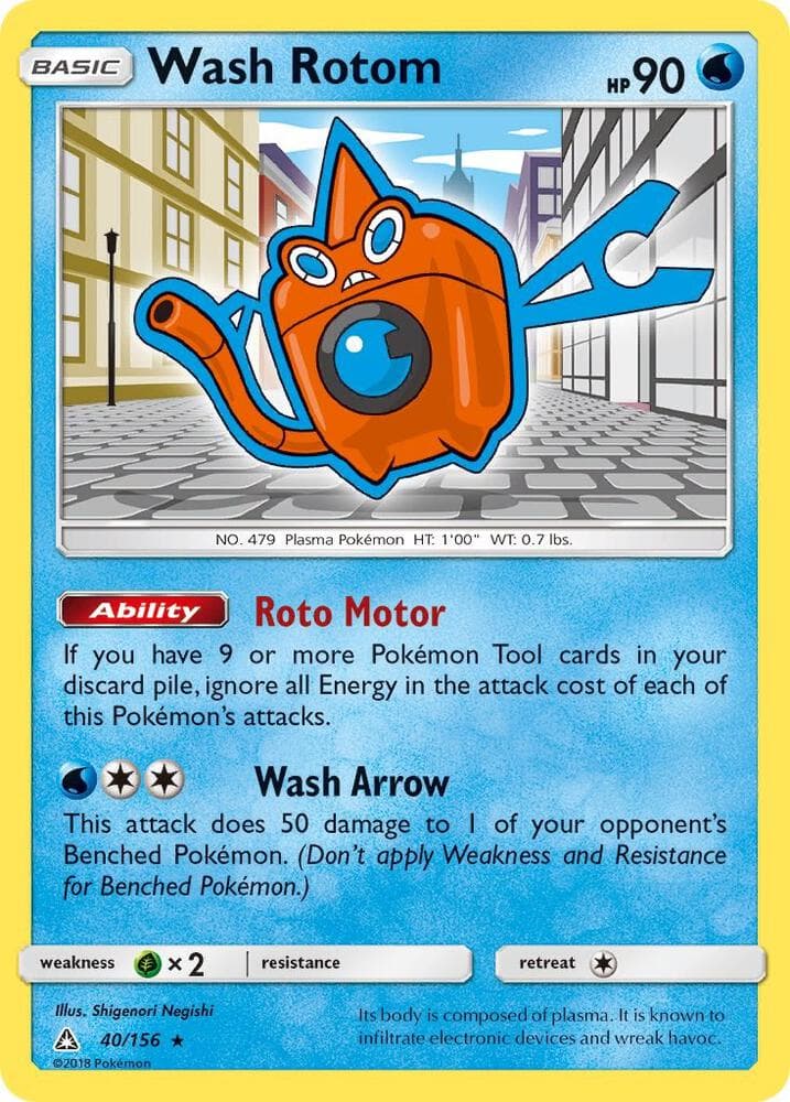 Wash Rotom Basic