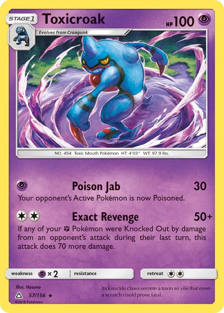 Toxicroak Stage 1