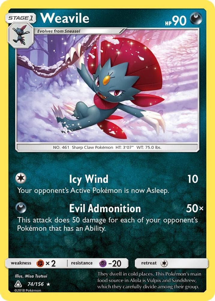Weavile Stage 1
