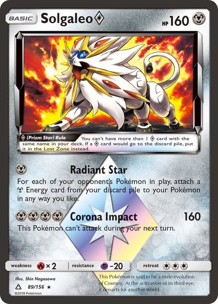 Solgaleo Prism Star Basic