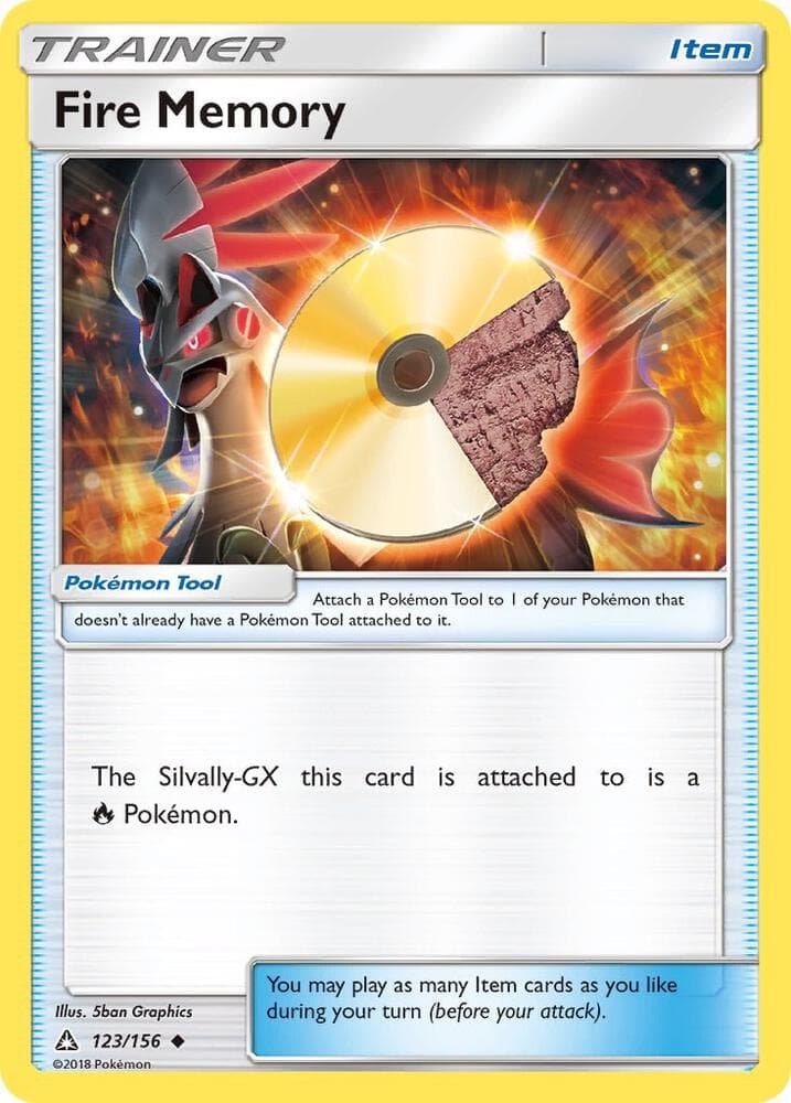 Fire Memory Pokémon Tool