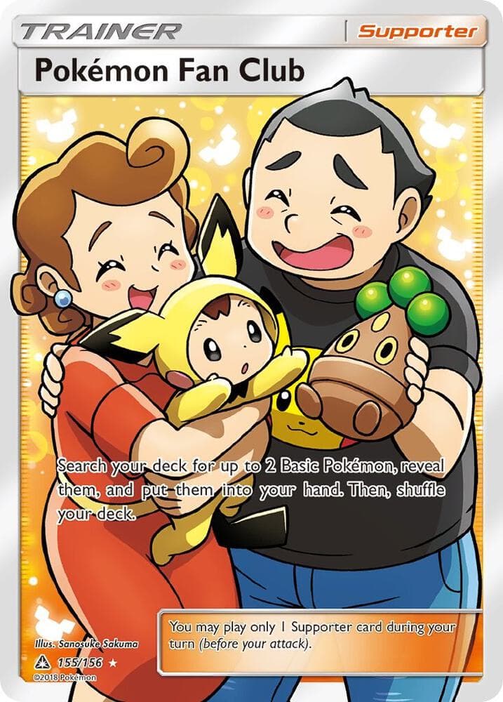 Pokemon Fan Club Full Art Supporter