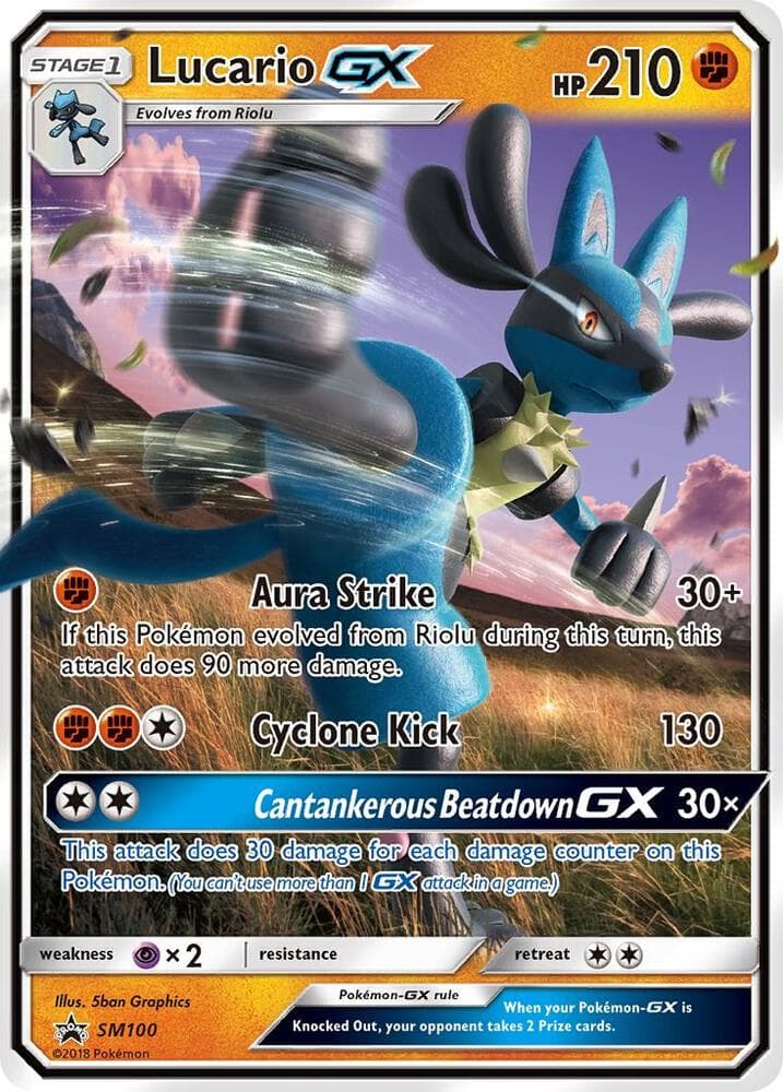 Lucario GX SM100 Stage 1