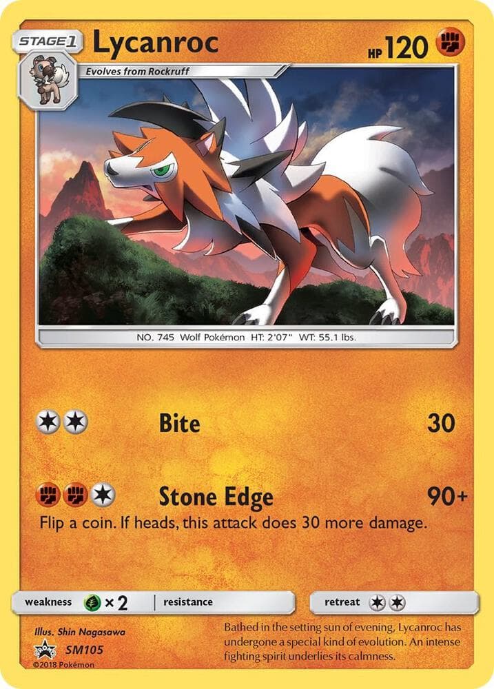 Lycanroc SM105 Stage 1