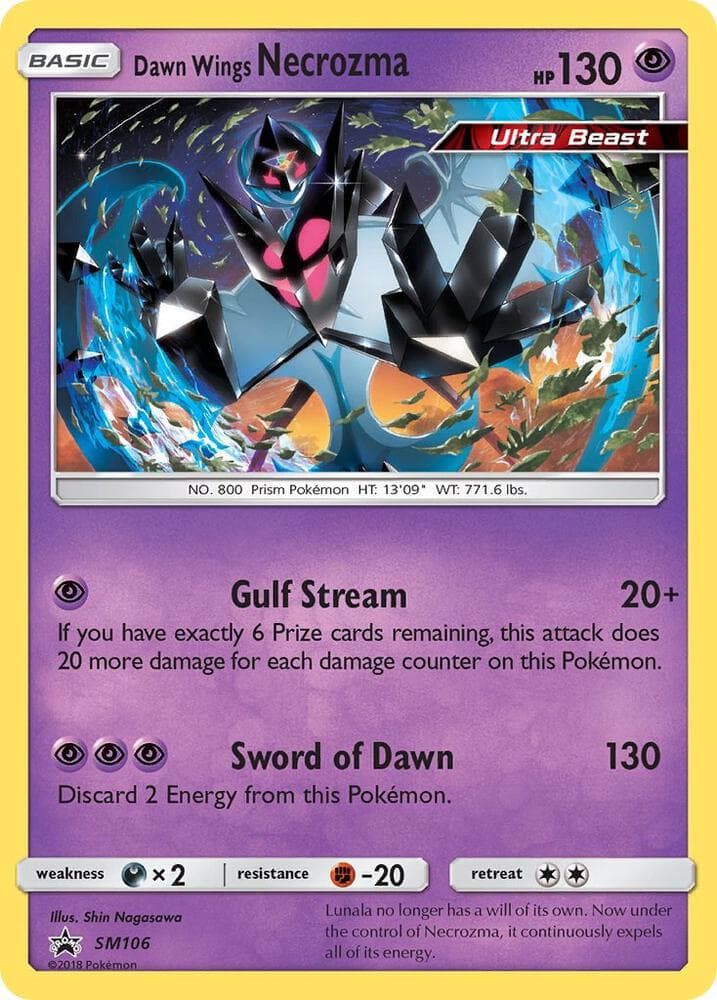 Dawn Wings Necrozma SM106 Basic
