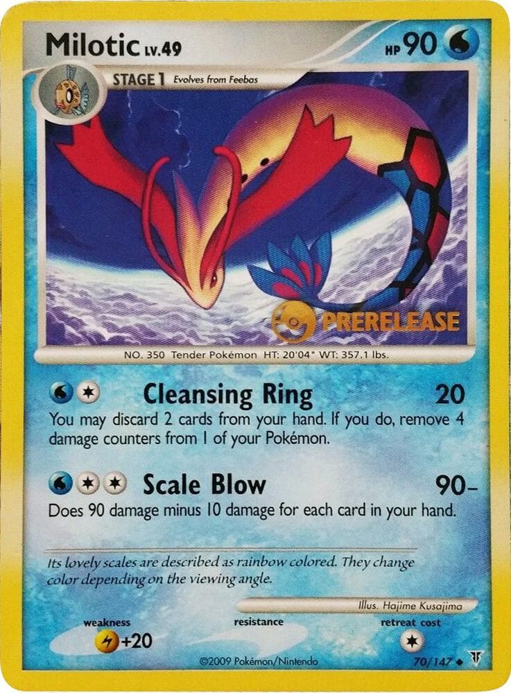 Milotic 70 147 Prerelease Stage 1