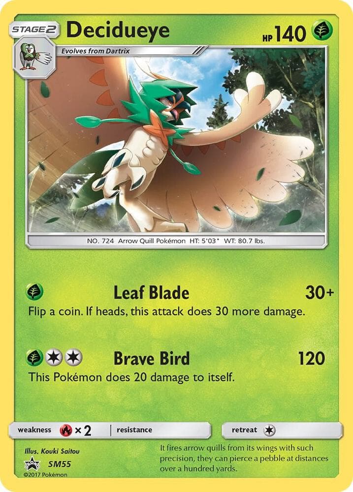 Decidueye SM55 Stage 2