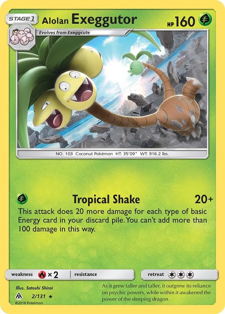Alolan Exeggutor Stage 1