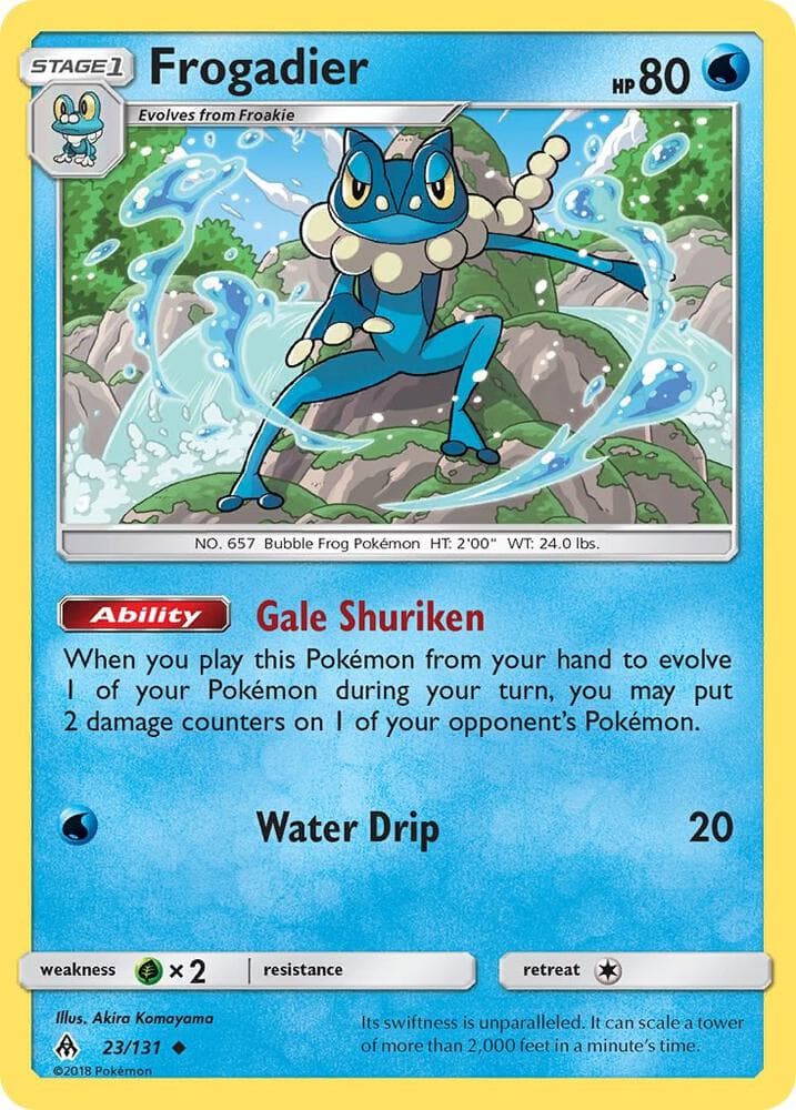 Frogadier Stage 1