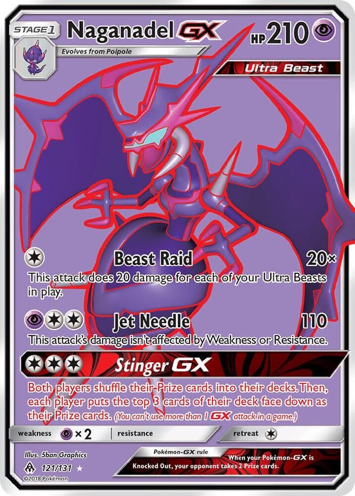 Naganadel GX Full Art Stage 1