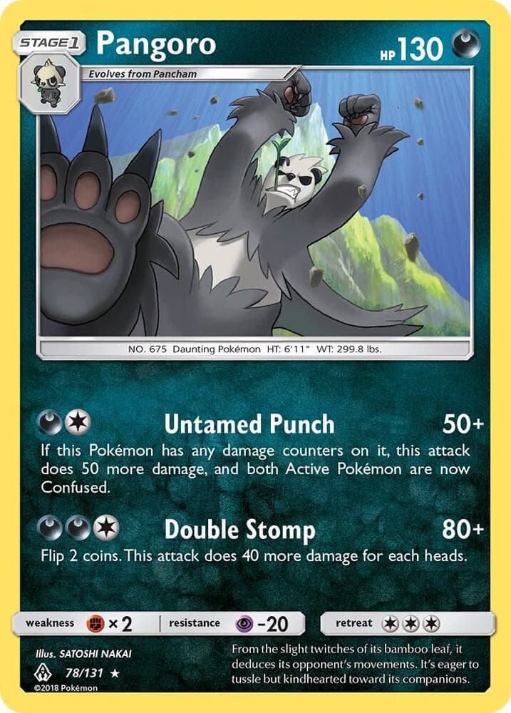 Pangoro Stage 1