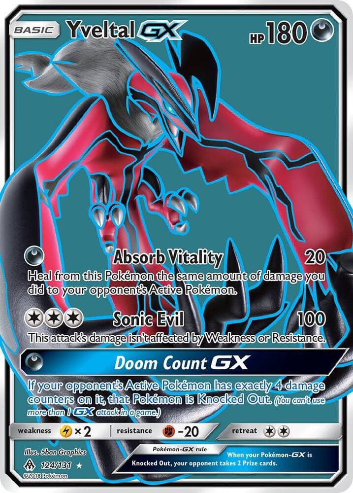 Yveltal GX Full Art Stage 1