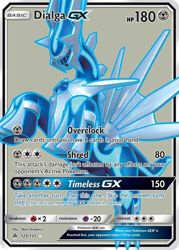 Dialga GX Full Art Basic