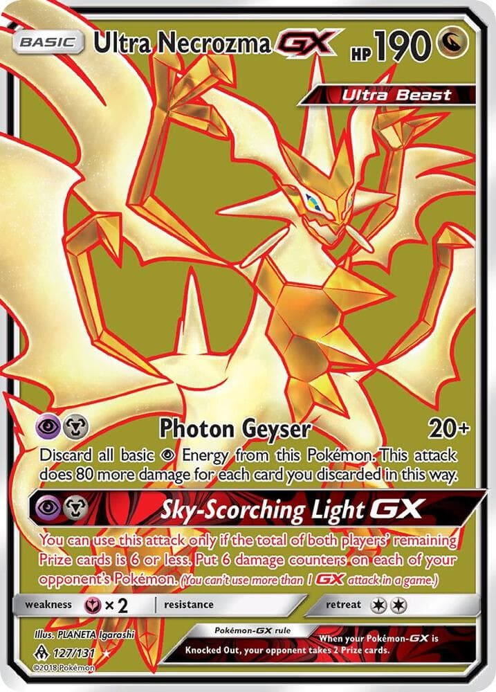Ultra Necrozma GX Full Art Basic