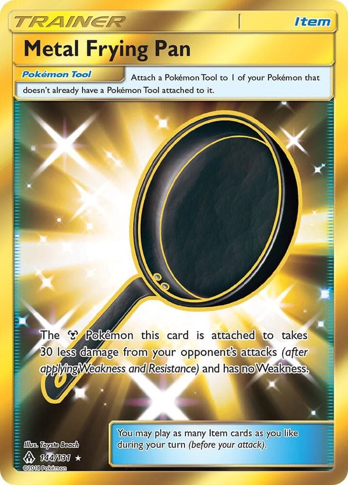 Metal Frying Pan Secret Pokémon Tool