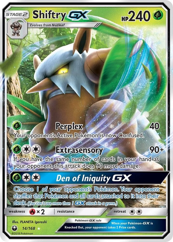 Shiftry GX Stage 2