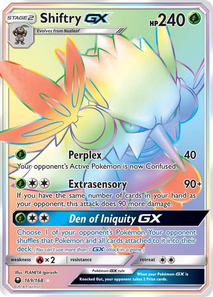 Shiftry GX Secret Stage 2