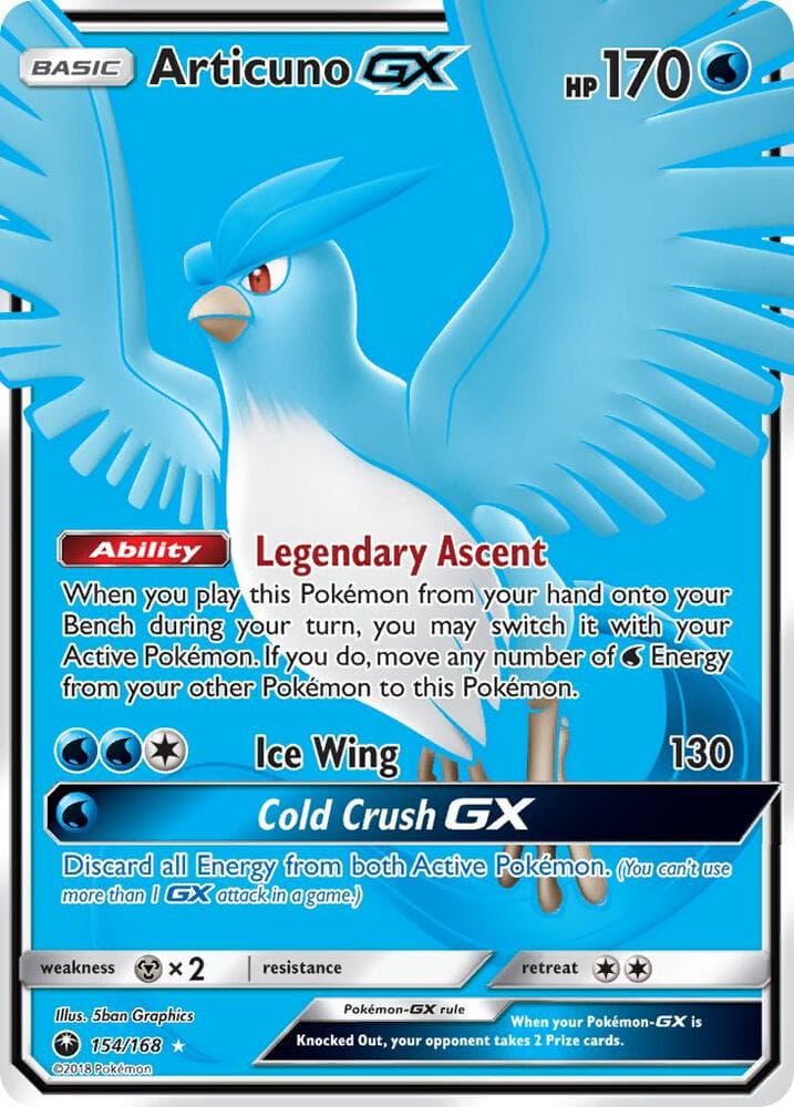 Articuno GX Full Art Basic