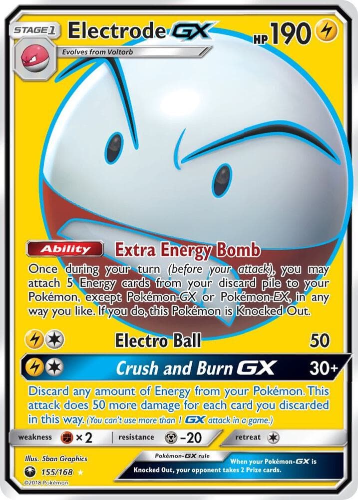 Electrode GX Full Art Stage 1